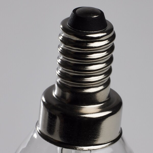 2.8 Watt T6 LED Lamp, Clear, Candelabra Base, 90 CRI, 4000K, 120 Volts